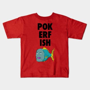 Poker Fish - Hisan Iwo Barakamon Kids T-Shirt